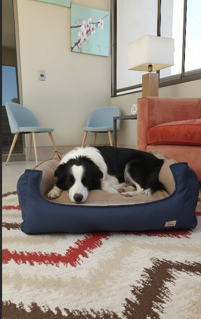 Cama Emma: Reversible e Impermeable para perros